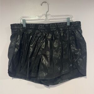 Floral‎ Matte Athleta shorts